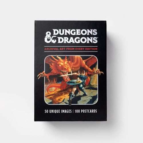 Dungeons & Dragons 100 Postcards: Archival Art from Every Edition Cards ***Black Friday Special***